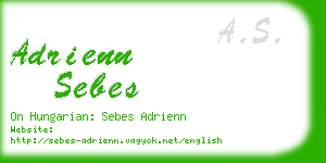 adrienn sebes business card